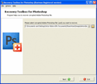 Recovery Toolbox for Photoshop screenshot